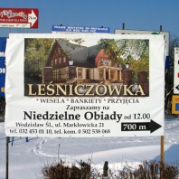 baner reklamowy w Wodzisławiu Śląśkim