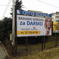 billboard - wyklejanie powierzchni w Wodzisławiu Śląskim